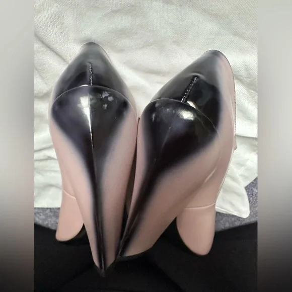 NIB Prada Modellerie Mary Jane pumps pink ombré sz 41 US 11 alabaster heels - Picture 9 of 13